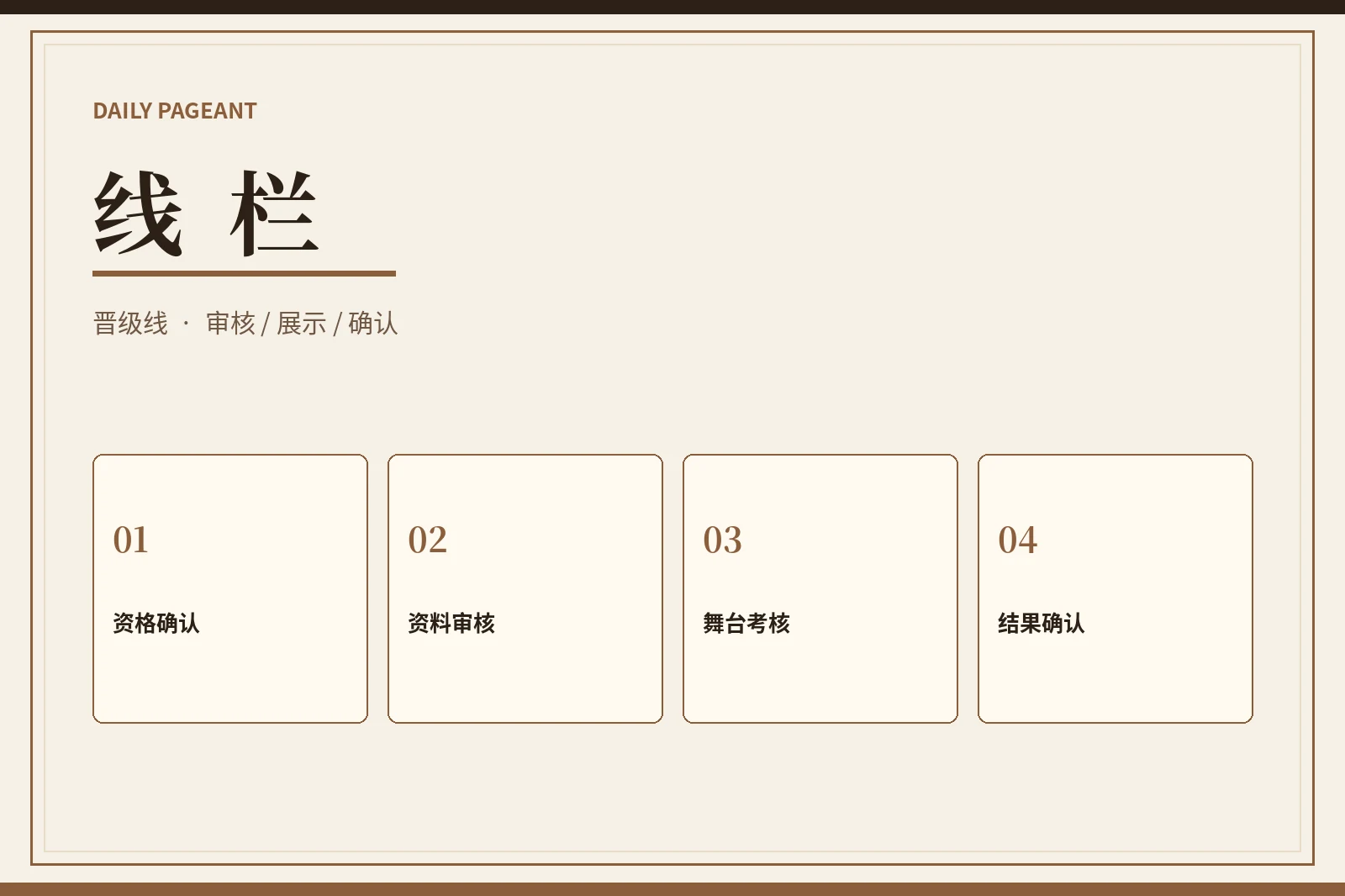 线栏内容图